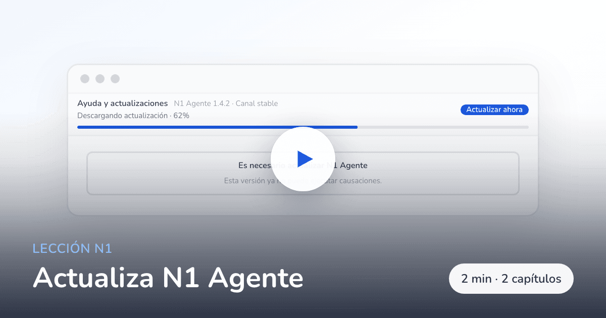 Actualiza N1 Agente